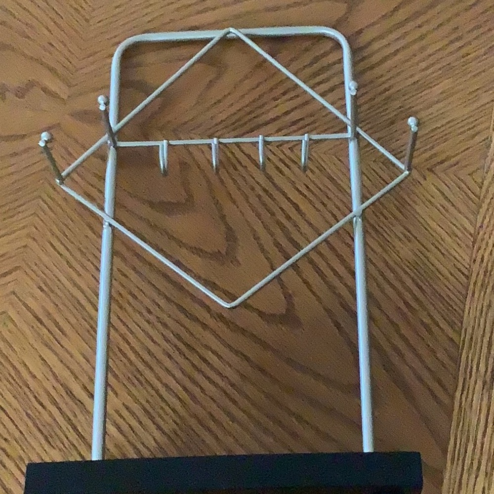 Gold and Black JEWELRY HOLDER for Earrings, Bracelets, and Necklaces